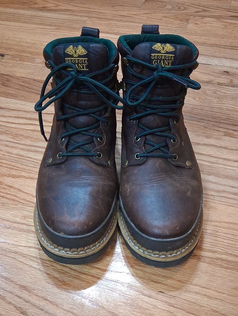 Georgia Giant Boot Brown Leather Work Hiker Boots